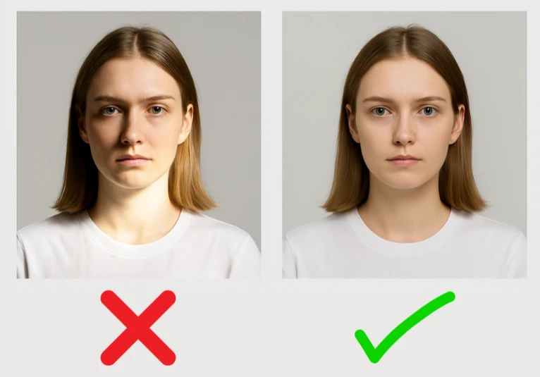 Wrong textured wall versus right plain white photo background